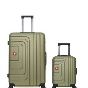 2er-Pack Hartschalenkoffer: Großer Koffer und Handgepäck XXS RUTI