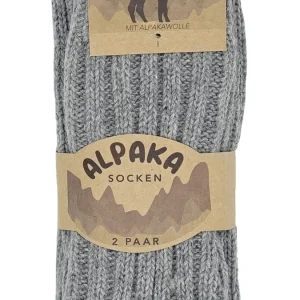 Übergrößen Alpaka Socken 40% Alpaka 2 Paar Gr. 47-50 (20900)