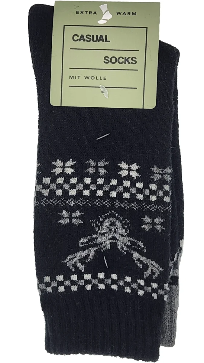 Herren Thermo Socken Hirsch 2 Paar (21455) – Bild 2