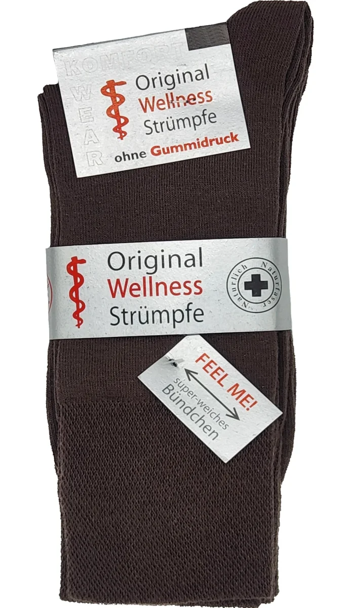 XXL Wellness-Socken ohne Gummidruck 3 Paar Gr. von 47 bis 54 (2162) – Bild 7