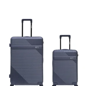 2er-Pack Hartschalenkoffer: Großer Koffer und Handgepäck WOHLEN