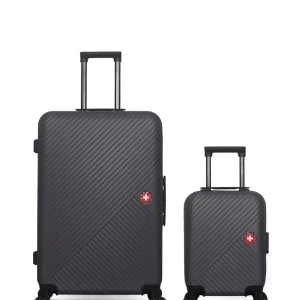 2er-Pack Hartschalenkoffer: Großer Koffer und Handgepäck XXS SPIEZ