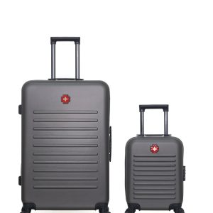2er-Pack Hartschalenkoffer: Großer Koffer und Handgepäck XXS WIL