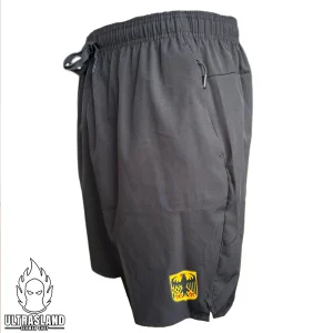 Deutschland Shorts Schwarz – Kurze Hose Farbiger Adler