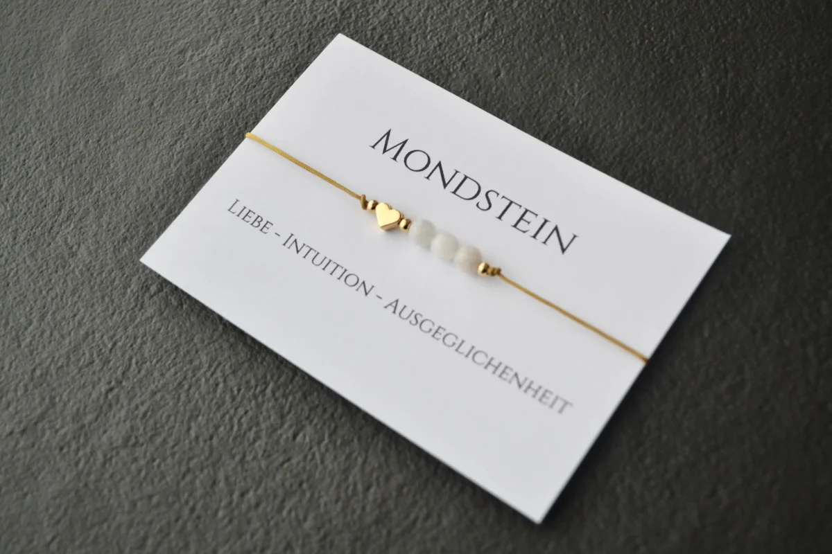 Mondstein Armband - Edelstein – Bild 2