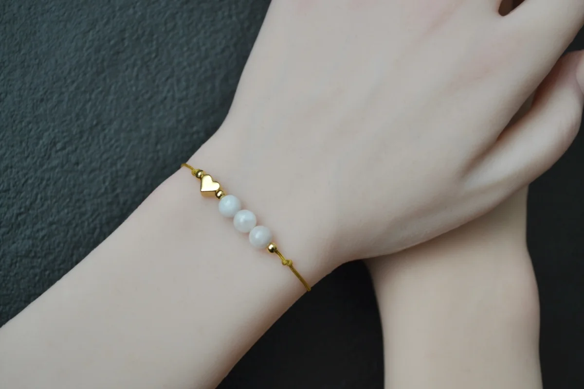 Mondstein Armband - Edelstein – Bild 4