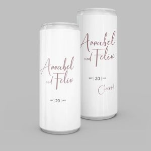 Getränkedosen “Boho Lettering”