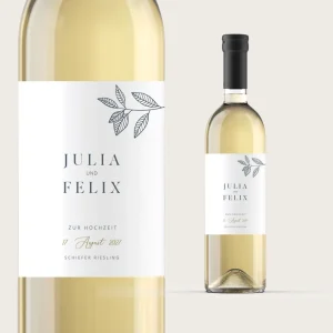 Flaschenetiketten “Pure Elegance”