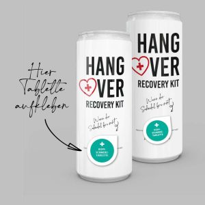 Getränkedosen “Hangover Kit Herz”
