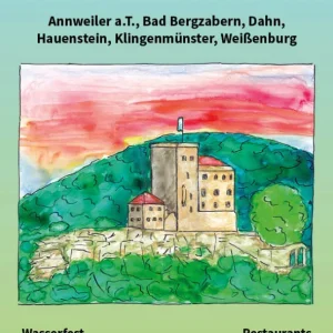 Pfälzerwald Wanderkarte Blatt 8 - Bad Bergzabern 1:25.000