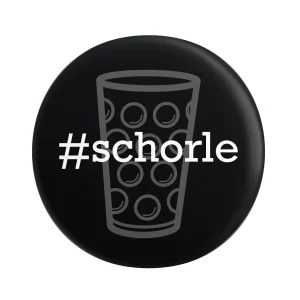 #schorle Button Ø 25 mm