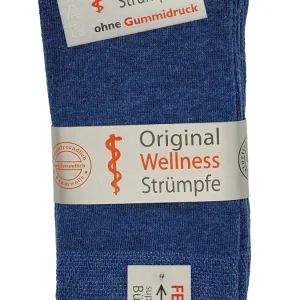 XXL Wellness-Socken ohne Gummidruck 3 Paar Gr. von 47 bis 54 (2162)