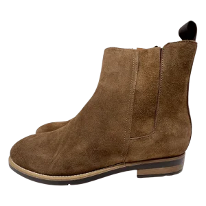 Lemargo, Oasis Chelsea Boot, Kalbsveloursleder, tabak