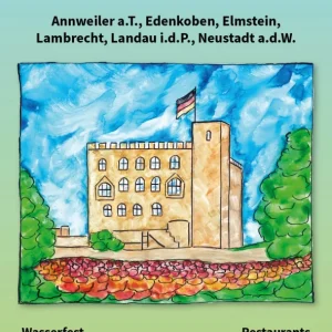 Pfälzerwald Wanderkarte Blatt 6 - Neustadt, Landau 1:25.000