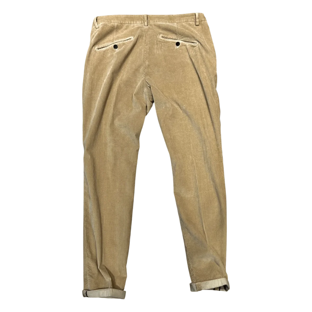 Never Laundry, Baumwoll Cordhose, sandgelb – Bild 4