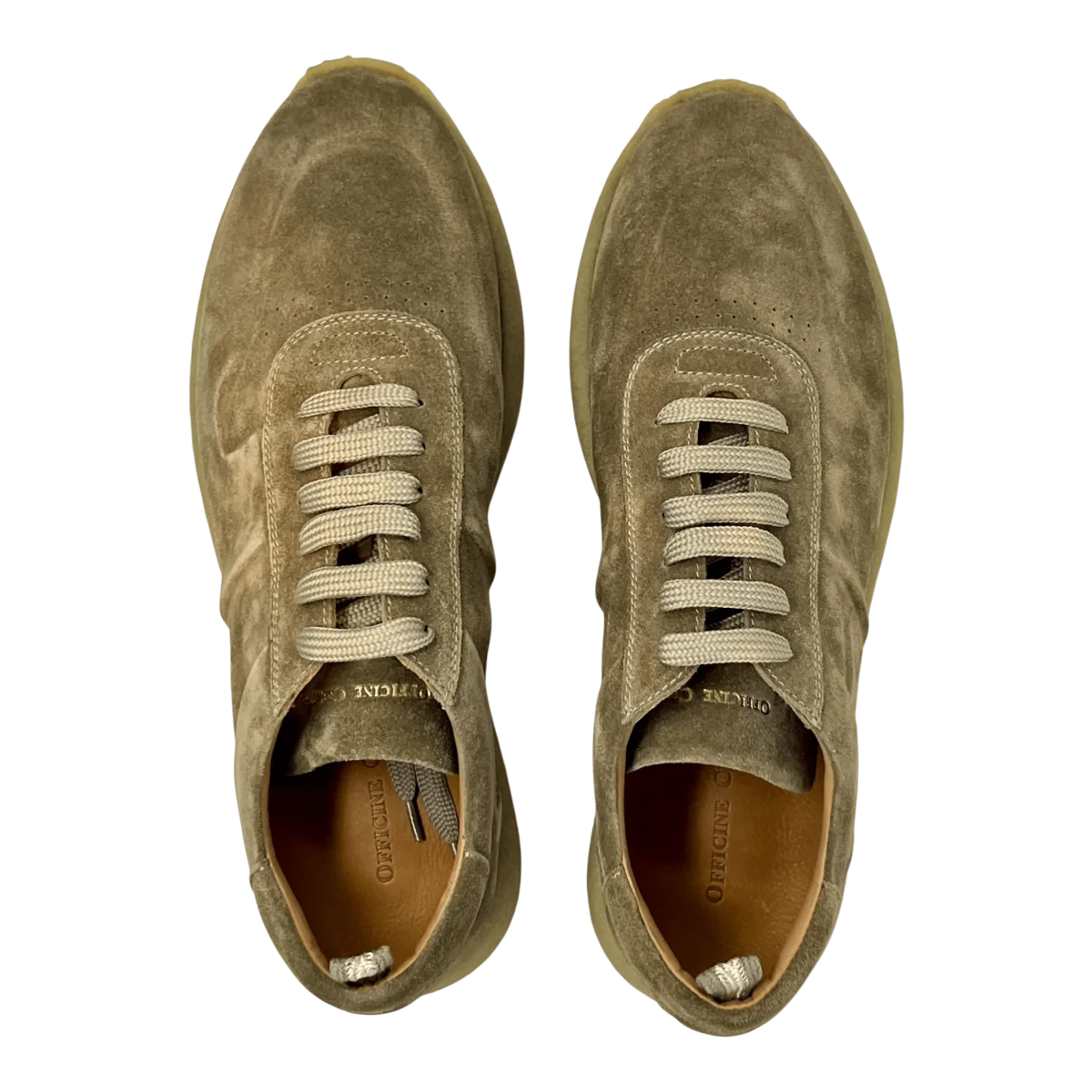 Officine Creative, LEGEND, Rauleder-Sneaker, beige – Bild 5