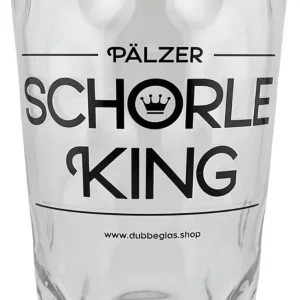 Pälzer Schorle King Dubbeglas 0,5 L