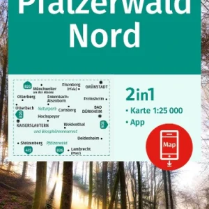Pfälzerwald Nord Wanderkarte 1:25.000 (Kompass)