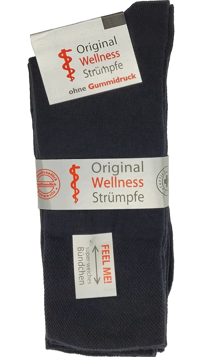 XXL Wellness-Socken ohne Gummidruck 3 Paar Gr. von 47 bis 54 (2162) – Bild 6